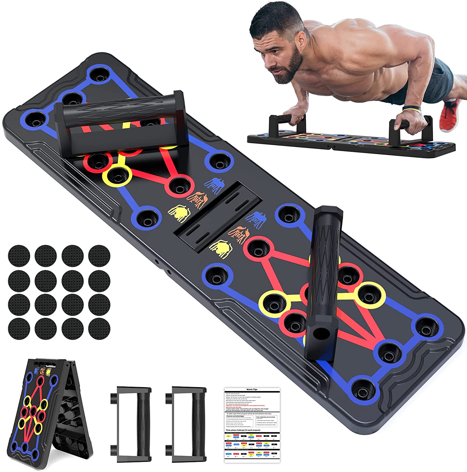 Professional Pushup System for Chest